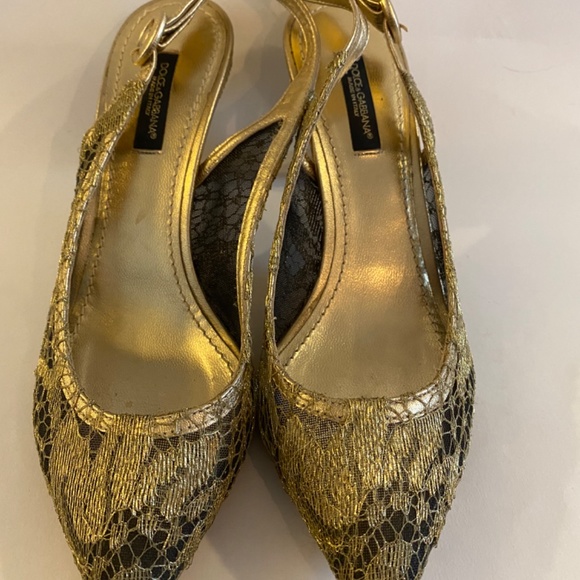 Dolce & Gabbana lace heels, authentic - Picture 2 of 5